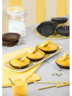 6er-Set: Tortelettformen "Classic" in Anthrazit - Ø 10 cm