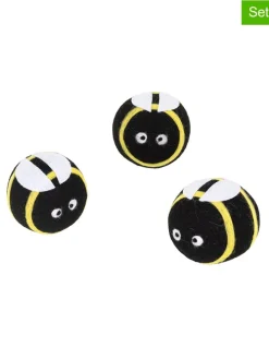 3er-Set: Trockenwaschkugeln in Schwarz