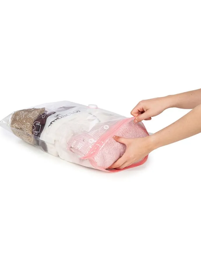 2er-Set: Vakuumbeutel in Weiß - (L)40 x (B)60 cm