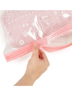 2er-Set: Vakuumbeutel in Weiß - (L)40 x (B)60 cm