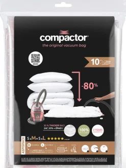 10er-Set: Vakuumbeutel in Weiß