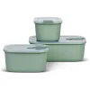 3er-Set: Vorratsbehälter in Grün