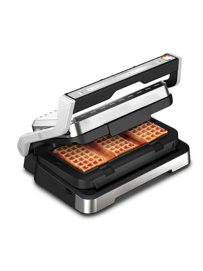 2er-Set: Waffelplatten "XA734810" in Schwarz