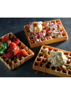 2er-Set: Waffelplatten