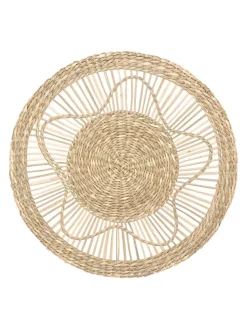 3er-Set: Wanddekore in Beige