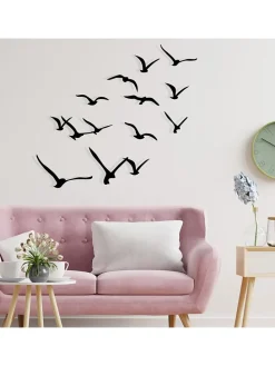 11er-Set: Wanddekore "Migration"