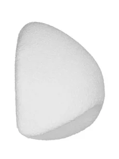 2er-Set: Wandleuchten in Weiß - (B)35 x (H)24 cm