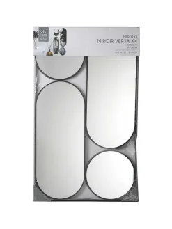 4er-Set: Wandspiegel 