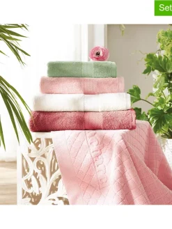 4er-Set: Waschlappen "Meadow" in Grün