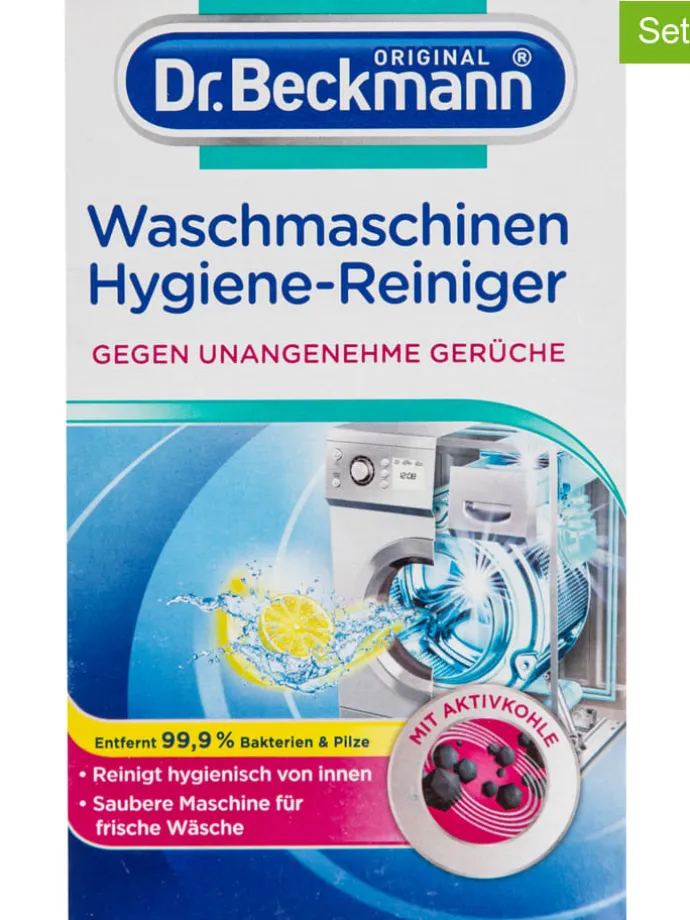 3er-Set: Waschmaschinen-Hygiene-Reiniger, je 250 g