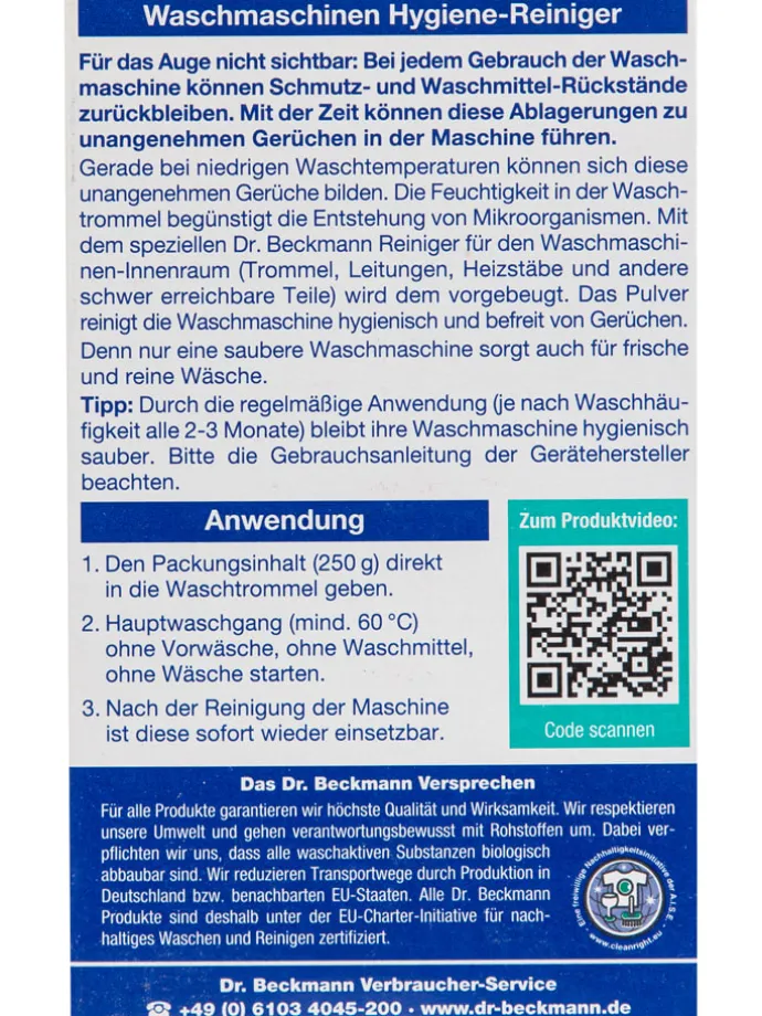 3er-Set: Waschmaschinen-Hygiene-Reiniger, je 250 g