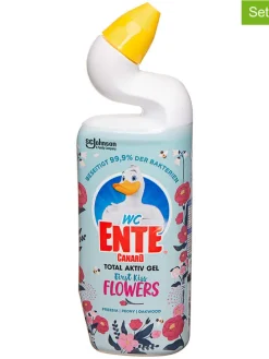 6er-Set: WC-Aktivgel "First Kiss Flower", je 750 ml