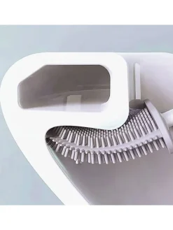 3er-Set: WC-Garnituren in Weiß - (B)11 x (H)36 x (T)3,5 cm