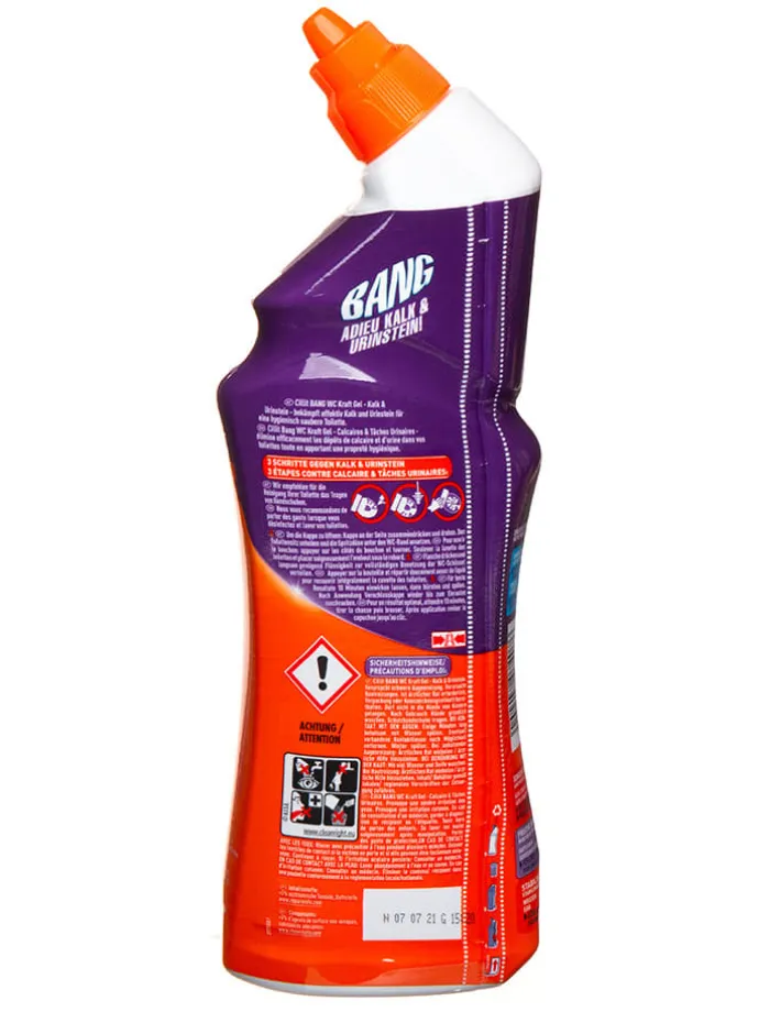 2er-Set: WC-Reiniger "Kalk & Schmutz", 2x 750 ml