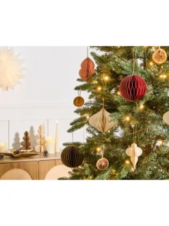 20er-Set Weihnachtsbaumkugeln STORA in Bunt