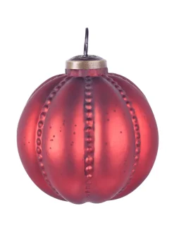 6er-Set Weihnachtsbaumkugeln ARGENTIN in Rot