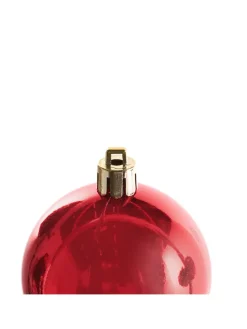 100er-Set Weihnachtsbaumkugeln VANERN in Bunt/Gold