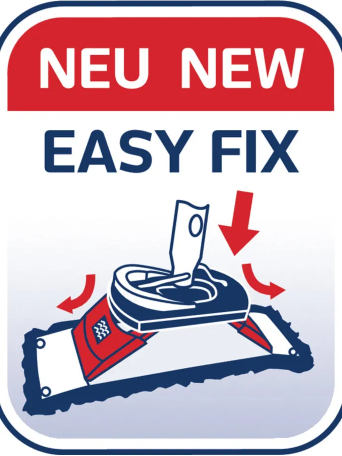 2er-Set: Wischbezüge "CT M Ergo static plus" in Türkis