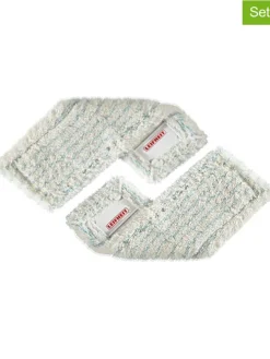 2er-Set: Wischbezüge "Profi XL cotton plus" in Creme