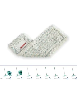 2er-Set: Wischbezüge "Profi XL cotton plus" in Creme