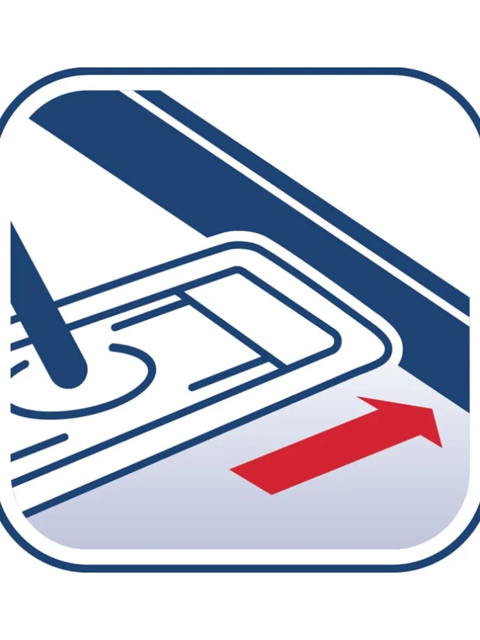 2er-Set: Wischbezüge "Profi XL cotton plus" in Creme