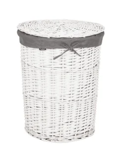 1er-Set Wäschekörbe VAKARI in Grau/Weiß