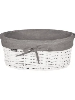 1er-Set Wäschekörbe VAKARI in Grau/Weiß