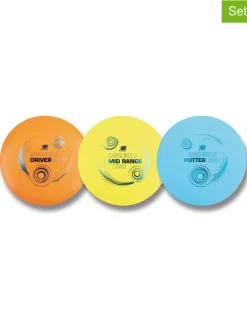 3er-Set: Wurfscheiben "Disc Golf" in Bunt