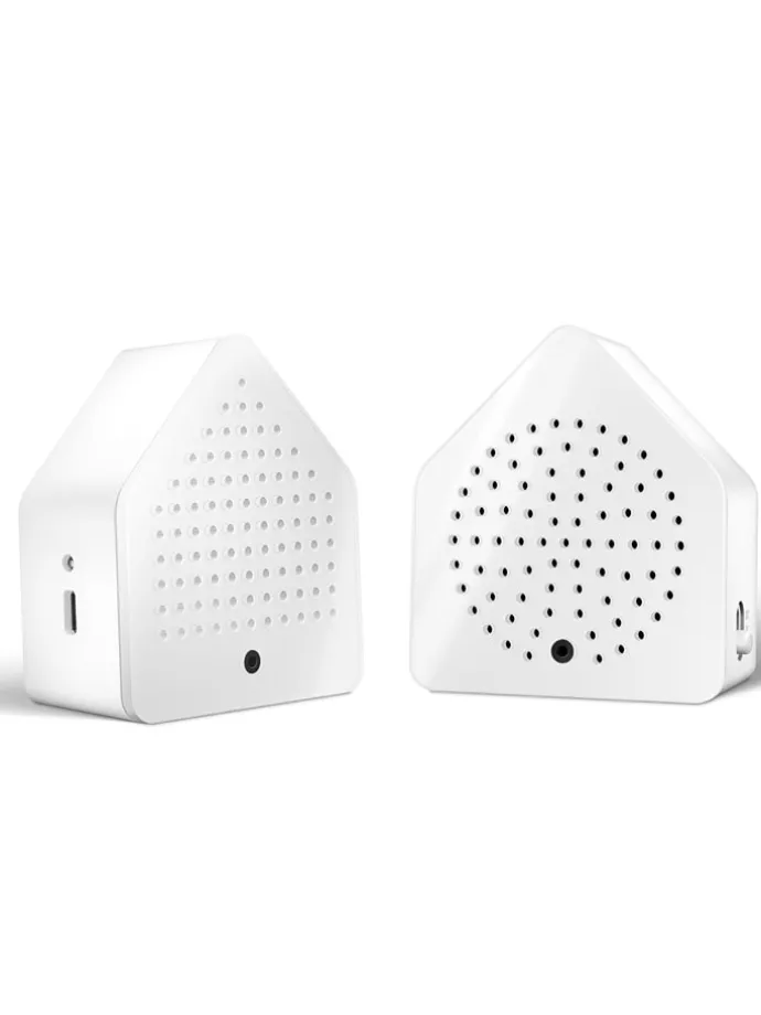 2er-Set: Zirpyboxen in Weiß - (B)7 x (H)7,7 x (T)4 cm