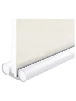 2er-Set: Zugluft-Stopper in Weiß - (B)80 x (H)13 cm