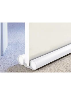 2er-Set: Zugluft-Stopper in Weiß - (B)80 x (H)13 cm