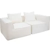 2er-Sofa O54, Creme
