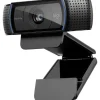Erstklassige Webcam C920 mit 1080p Full-HD - gestochen in Schwarz