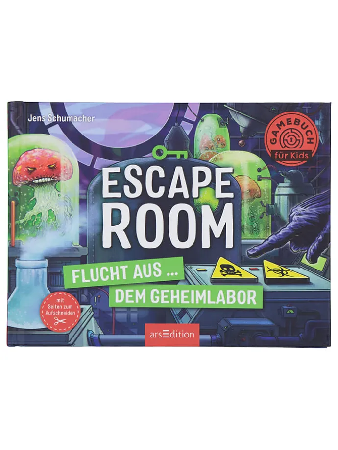 Escape-Krimi "Flucht aus dem Geheimlabor"