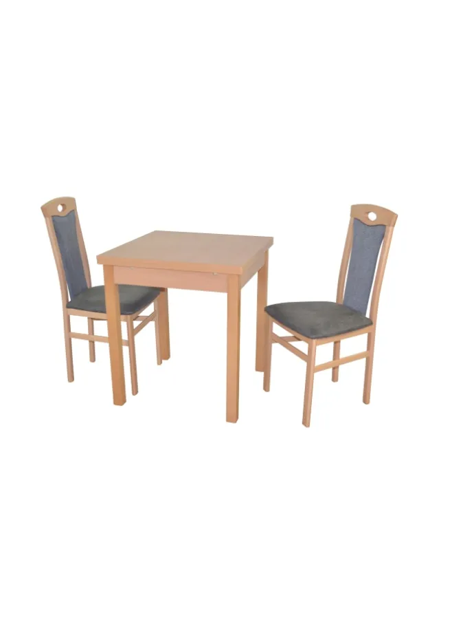 Essgruppe (3teilig) Leander III in anthrazit