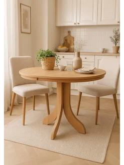 Esstisch 90-130 cm Anton in Buche-Nachbildung