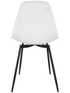 Esszimmerstuhl in Weiß - (B)50,7 x (H)84,8 x (T)45,5 cm