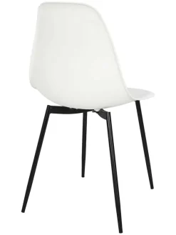 Esszimmerstuhl in Weiß - (B)50,7 x (H)84,8 x (T)45,5 cm