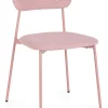 Esszimmerstuhl ''Inka'' in Rosa - (B)45 x (H)78 x (T)49 cm