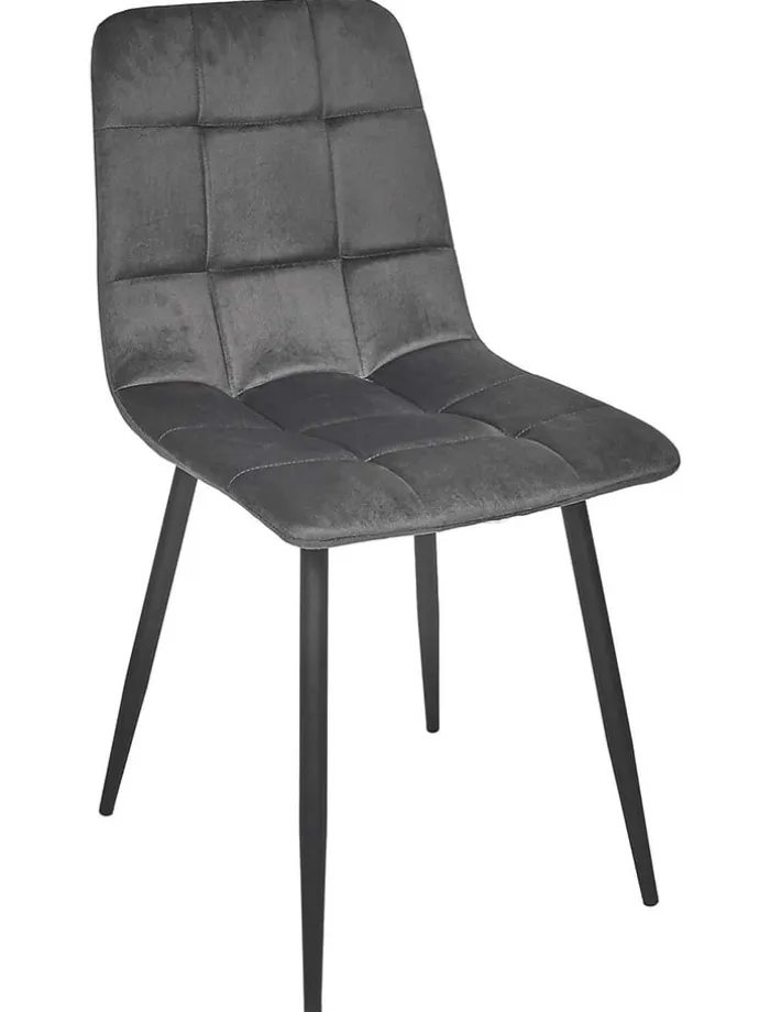 Esszimmerstuhl ''Mateo'' in Grau - (B)45 x (H)88 x (T)52 cm