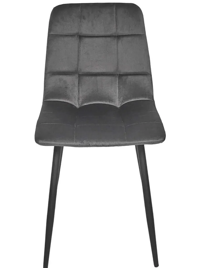 Esszimmerstuhl ''Mateo'' in Grau - (B)45 x (H)88 x (T)52 cm