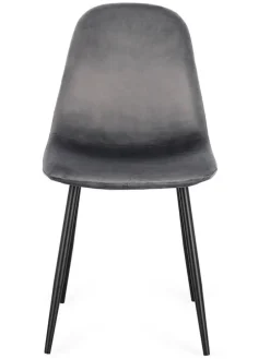 Esszimmerstuhl ''New Irelia'' in Grau - (B)44 x (H)84 x (T)53 cm