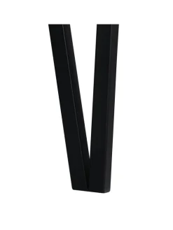 Esszimmertisch ADENA in Braun/Schwarz - (W) 90 x (H) 75 x (L) 150 cm