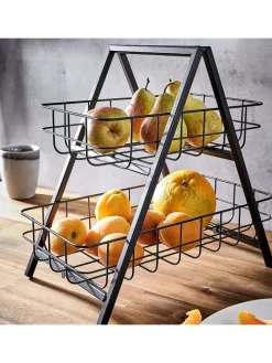 Etagere GRID in Schwarz