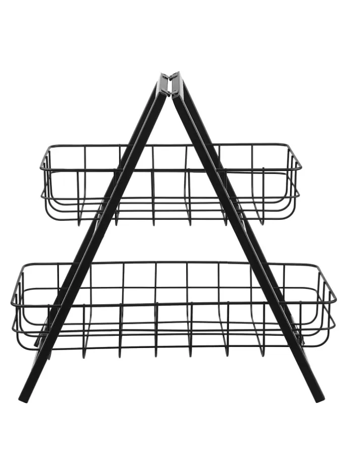 Etagere GRID in Schwarz