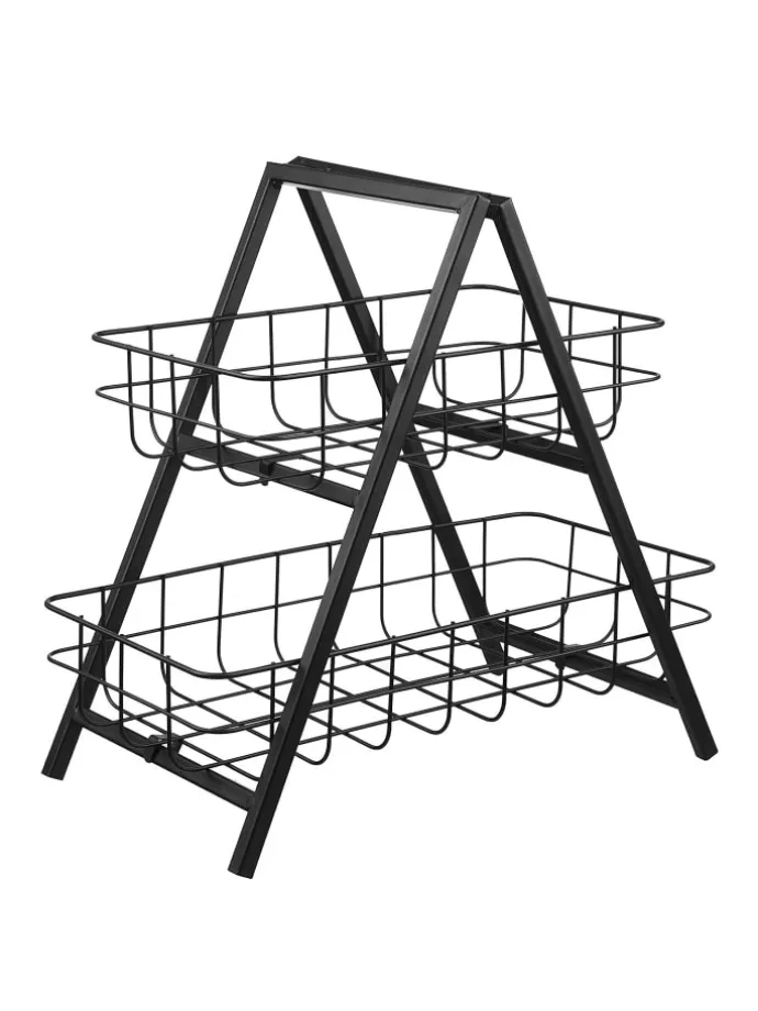Etagere GRID in Schwarz