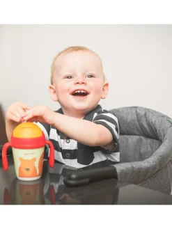 Faltbarer Tischsitz inkl. Tasche - Melange in grau