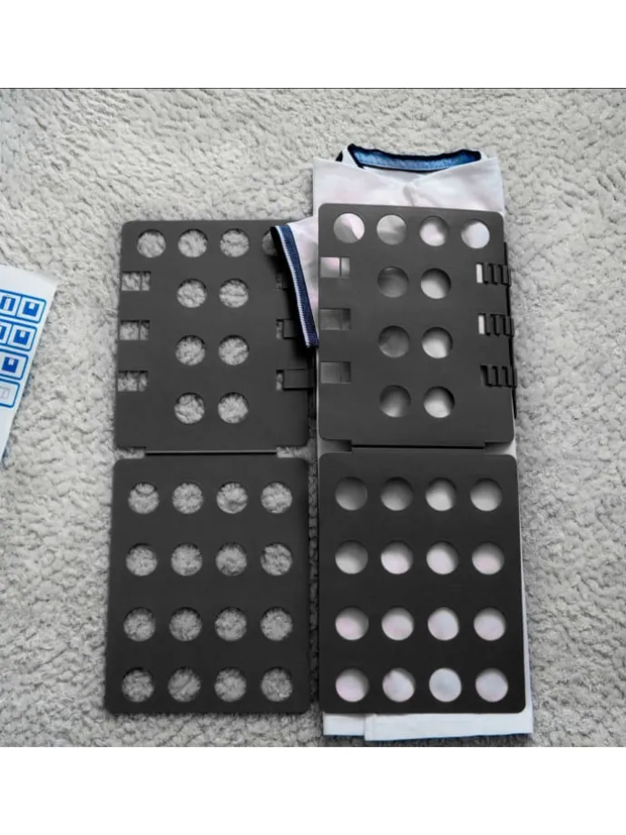 Faltbrett Kleiderfalthilfe in Schwarz