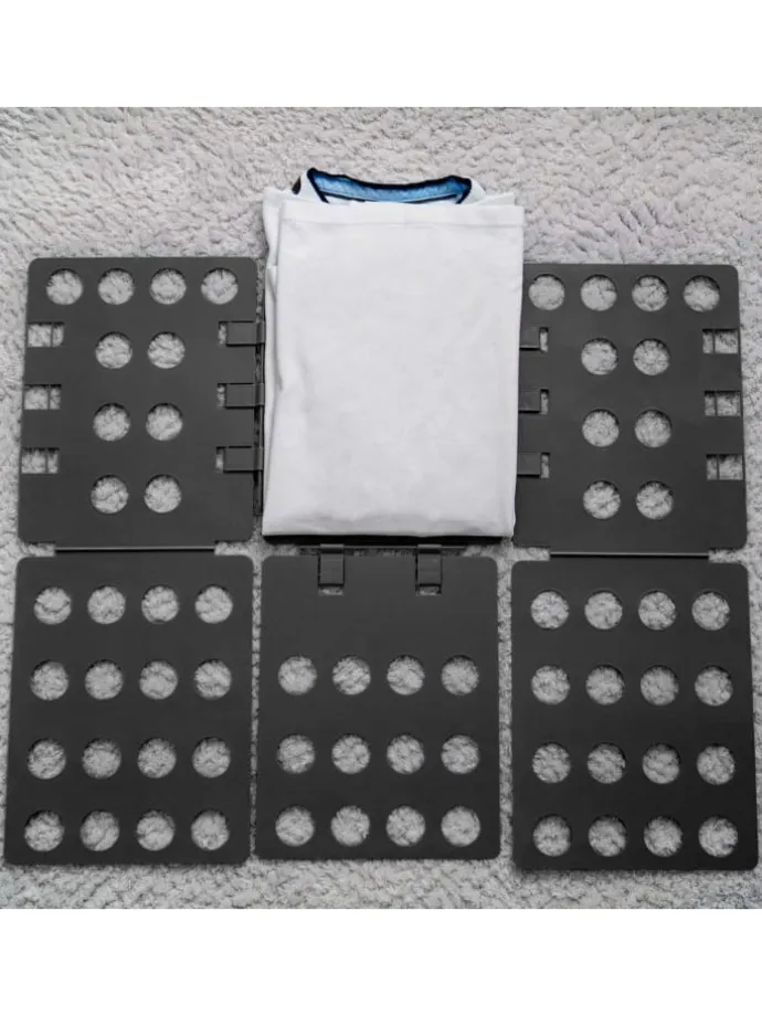 Faltbrett Kleiderfalthilfe in Schwarz