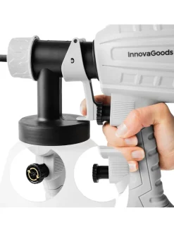 Farbspritzpistole in Grau